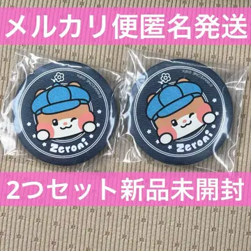 에니마이 복권 zeroni 비니니 F상 캔뱃지 2개 세트 zeroni