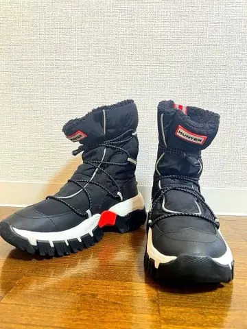 HUNTER 스노우 부츠 23cm 블랙