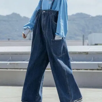 Make stuff '25 멤버 서스펜더 와이드 팬츠 nikoand -