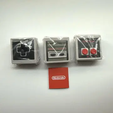 Nintendo 컨트롤러 버튼 컬렉션 캡슐 토이 3개 세트