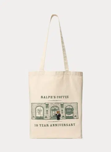 랄프스 커피 10주년 기념 토트 Ralph's coffee
