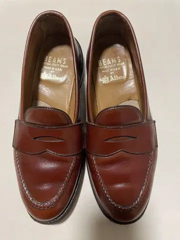 Alden 6615 BEAMS 별주 코인 로퍼 카프 6.5D