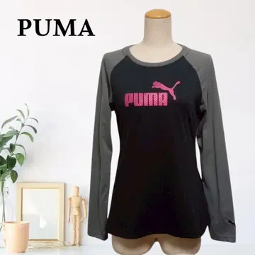 zB827 [ M ] PUMA 래글런 슬리브 티셔츠 애슬레저 티셔츠