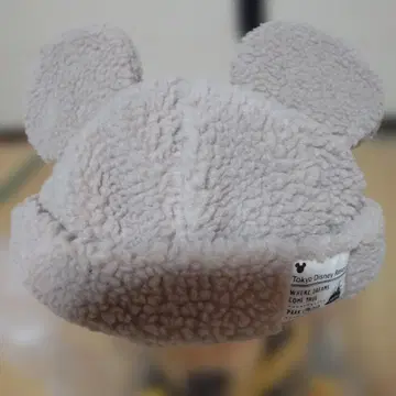미키 베이지 보아캡 팬캡