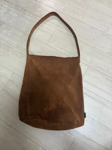 Owen Barry 브라운 스웨이드 토트백