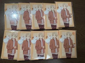 나츠메 우인장 스퀘어 캔뱃지 나츠메 타카시 냥코센세