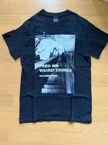 공식 SQUAREPUSHER FEED ME WEIRD THINGS 티셔츠