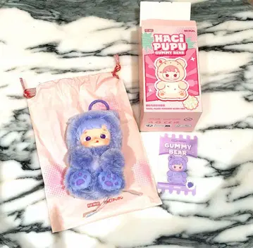 새상품 pop mart HACIPUPU Gummy Bear 펜던트