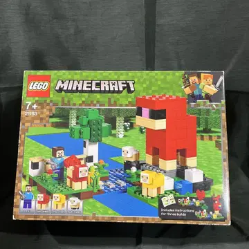 레고 LEGO 마인크래프트 거대 양의 울 팜 21153