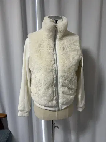 Black & White 여성용 집업 자켓 화이트