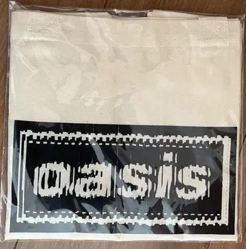 Oasis 로고 프린트 캔버스 백