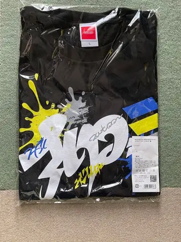 T셔츠 스프라툰 3 뱅커 라이브 토도로키 T셔츠 블랙 L 사이즈