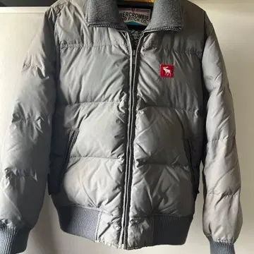 ABERCROMBIE 다운 자켓 L 사이즈 그레이