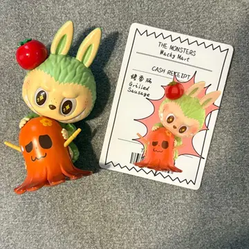 wackymart 와키마트 라부부 labubu 소시지