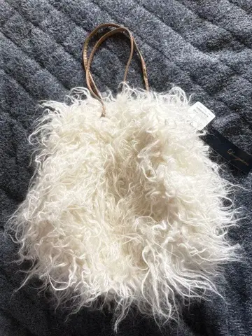 loungedress 화이트 퍼 백 라운지 드레스