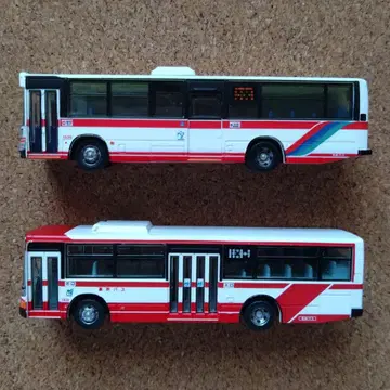 버스 컬렉션 메이테츠 버스 2대 세트 에어로스타 블루리본 시티