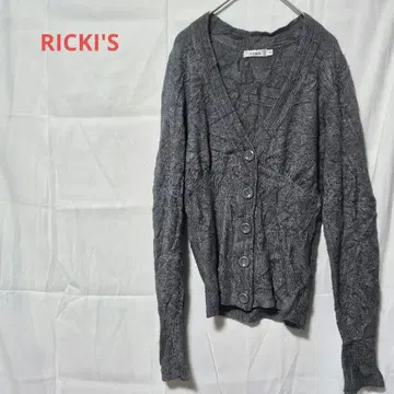RICKI'S [S/P] 그레이 가디건