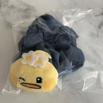 zeroni 에니마이 복권 데님풍 스크런치 tenini