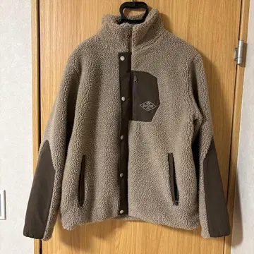 DUFFER 플리스 자켓 베이지 브라운