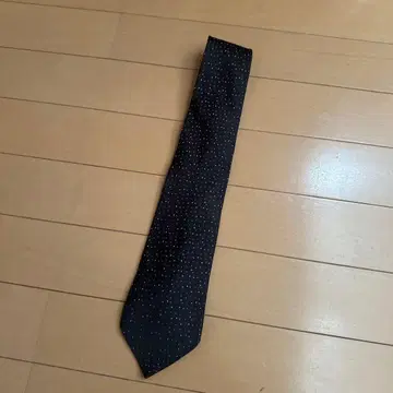 Paul Smith 블랙 베이스 도트 무늬 넥타이