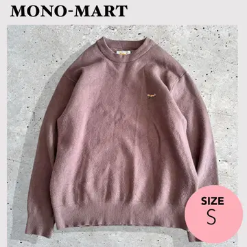 MONO-MART 모노마트 니트 스웨터 모카 브라운 FOX 여우