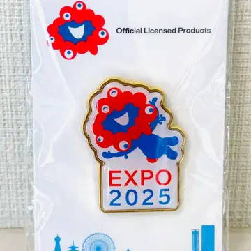 만박 EXPO2025 회장 한정판 미야쿠미야쿠 핀 배지 뜸 니코니코
