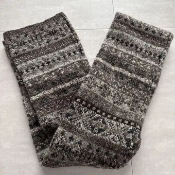 파파스 셰틀랜드 울 머플러 스코틀랜드제