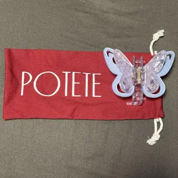 [ POTETE ] 버터플라이 클립 복조리 포함