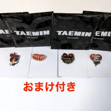 SHINee 태민 팝업 스토어 핀 배지 덤 포함