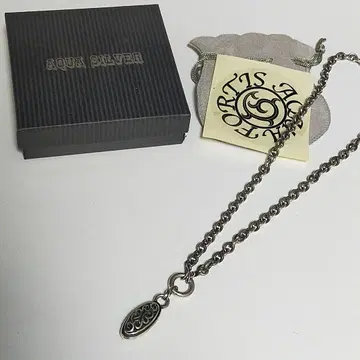 AQUA FORTIS 아쿠아  아라베스크 목걸이 925