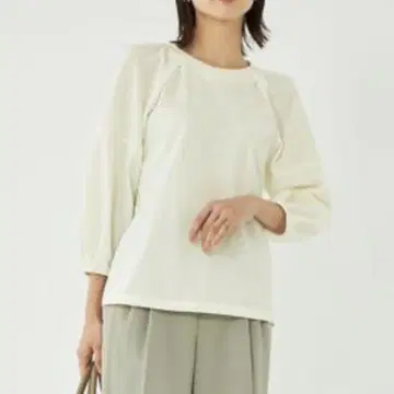 그린 라벨 릴랙싱 폼 풀오버 블라우스 상의