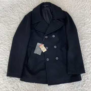 미사용 무인양품 피코트 사이즈 L 울 혼방