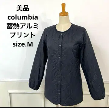 9 새상품급 컬럼비아 축열 알루미늄 노카라 퀼팅 자켓 몽벨