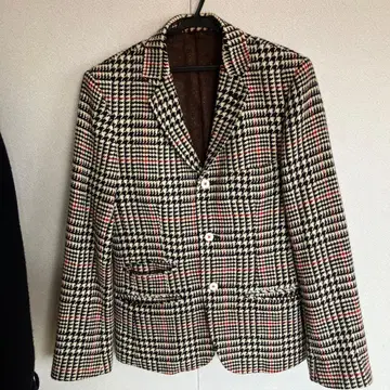 swagger 하운드투스 체크 테일러드 자켓 M