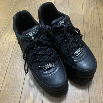 요스케 Yosuke 블랙스니커즈 통굽