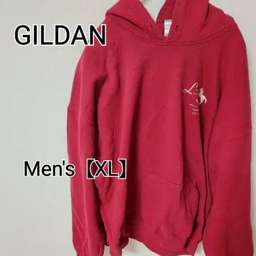 z257 [ GILDAN ] 후드티 ( 남성용 XL ) 레드