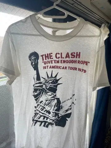THE CLASH 1979년 투어 T셔츠 가격 인하 협상
