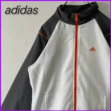 [ 고품질 ] adidas 아디다스 자수 로고 윈드 브레이커 만국기 택