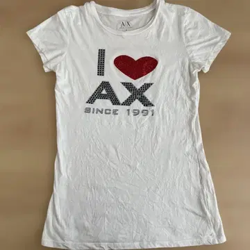 Armani Exchange I love AX 셔츠 S