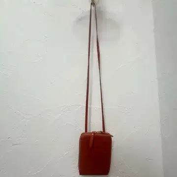 클레도란 브라운 가죽 숄더백