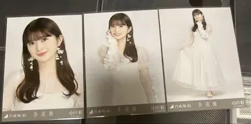 노기자카 브로마이드 보도교 화이트 의상 오가와 컴프