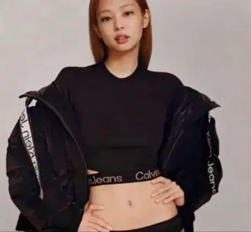 Calvin Klein Jeans 블랙 다운 자켓 미사용 새상품