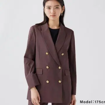 플라스테 자켓 브라운 쓰리 시즌 PLST 자켓