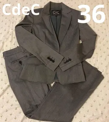 CdeC 비즈니스 정장 그레이 사이즈 36