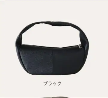 원 핸들백 천연 가죽 미니백 소가죽 숄더백 [ 블랙 ]