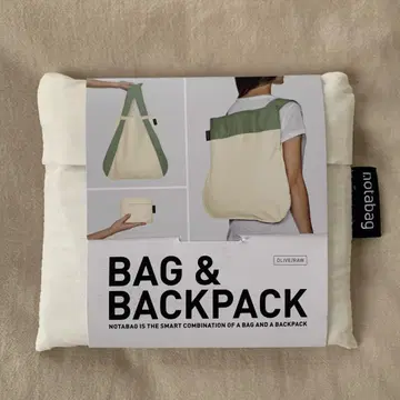 notabag BAG & BACKPACK 올리브/화이트
