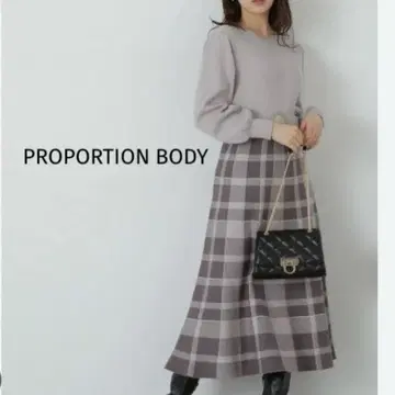 프로포션 바디 드레싱: 도킹 니트 원피스