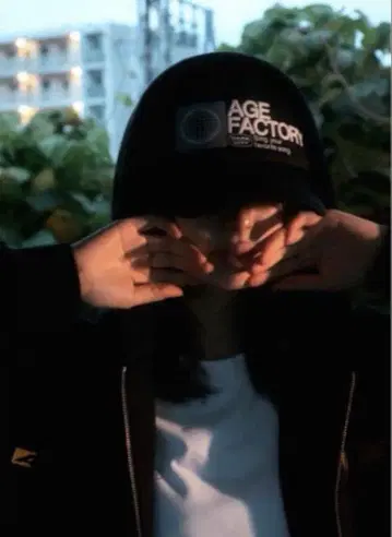 AGE FACTORY 메쉬 캡