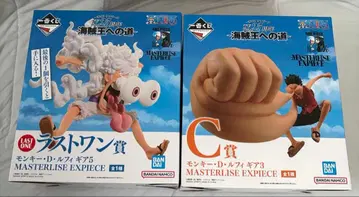 원피스 제일복권 MASTERLISE EXPECIE 루피 피규어 세트