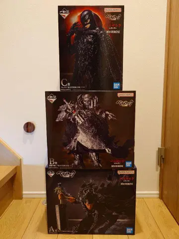 제일복권 베르세르크 반격의 맹세 A상 B상 C상 미개봉 새상품 세트